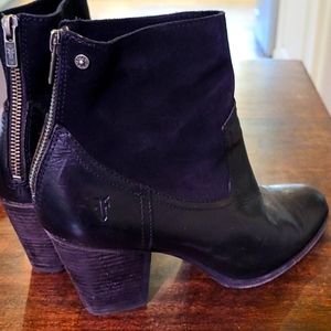 Frye short black boot sz. 8.5